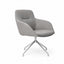 Silla de Oficina de Visita - VERSA ALTUS KENT - Estructura Aluminio - Base 4 Puntas Fija