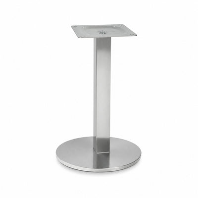 Base pedestal Versa Style Cataluña AL-CT100 de plato de acero inoxidable pulido base diámetro 550 mm