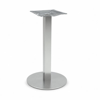 Base pedestal alta Versa Style Cataluña Alta AL-CTA100 de plato de acero inoxidable pulido altura 1060 mm