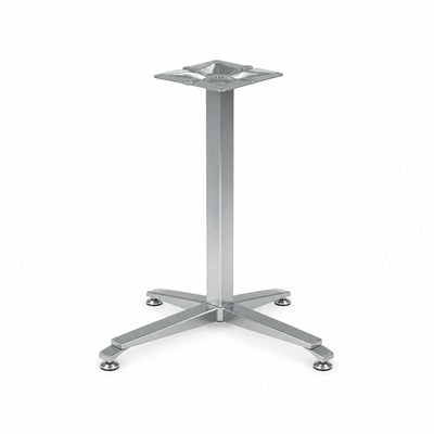 Base pedestal Versa Style Ibiza AL-IB100 en forma de cruz de acero con regatones niveladores