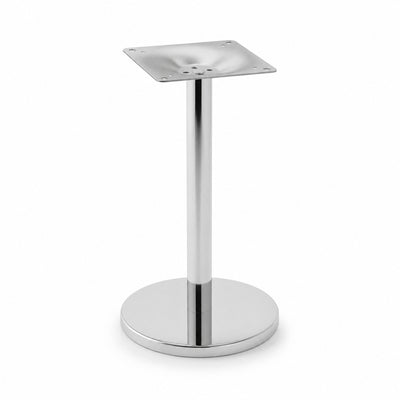 Base pedestal Versa Style Sorrento AL-ST100 de plato de acero inoxidable pulido base diámetro 450 mm
