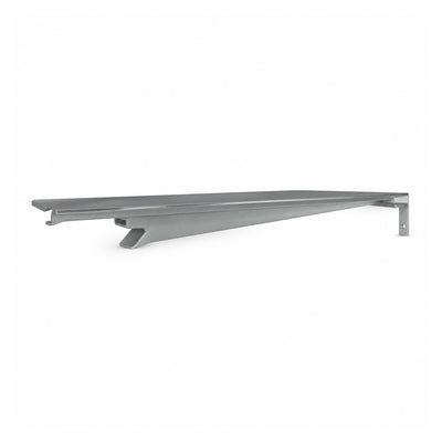 Escritorio de Oficina Configurable en Bateria - VERSA AXIO - Blanco/Gris - 140 × 60 × 18 cm - Posicion Final de VERSA, vista de producto sobre fondo blanco