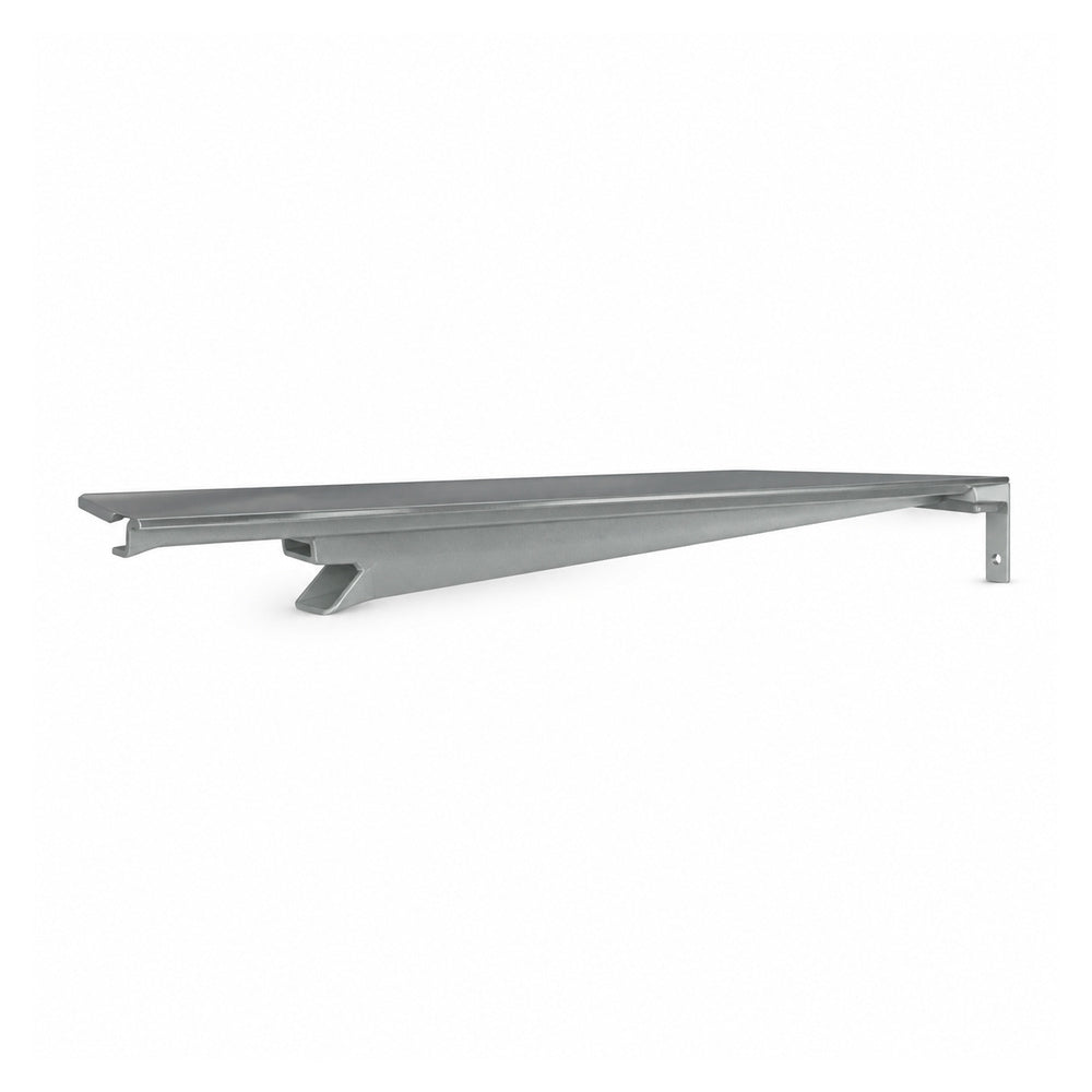 Escritorio de Oficina Configurable en Bateria - VERSA AXIO - Blanco/Gris - 160 × 60 × 18 cm - Posicion Final de VERSA, vista de producto sobre fondo blanco