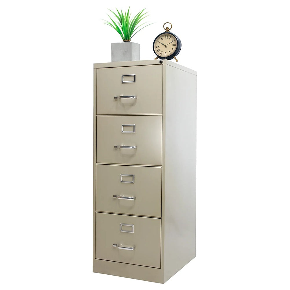 Archivero para Oficina Organizador - KINGSTRONG 14120 ARCH0300028 - 4 Gavetas - Gris - Metálico