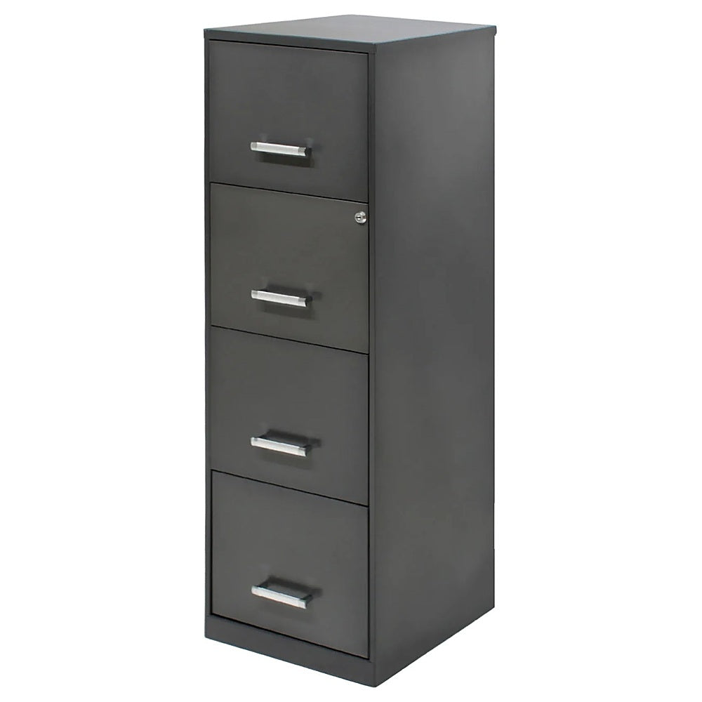 Archivero para Oficina Organizador - KINGSTRONG 16255 ARCH0301075 - 4 Gavetas - Grafito - Metálico