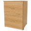 Archivero para Oficina Organizador - NOGAL BEAT ARCH0640015 - 2 Gavetas - Varios Colores - Melamina