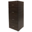 Archivero para Oficina Organizador - NOGAL BEAT ARCH0640017 - 4 Gavetas - Varios Colores - Melamina
