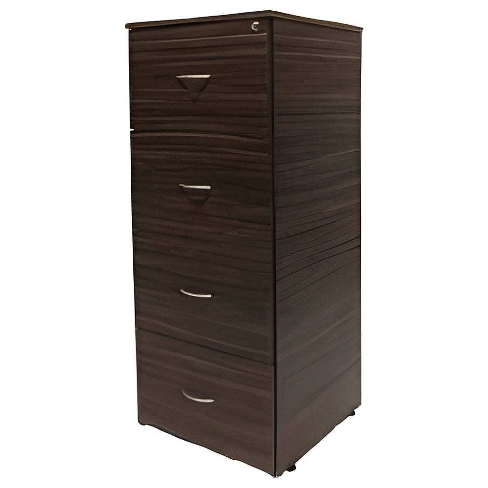 Archivero para Oficina Organizador - NOGAL BEAT ARCH0640017 - 4 Gavetas - Varios Colores - Melamina