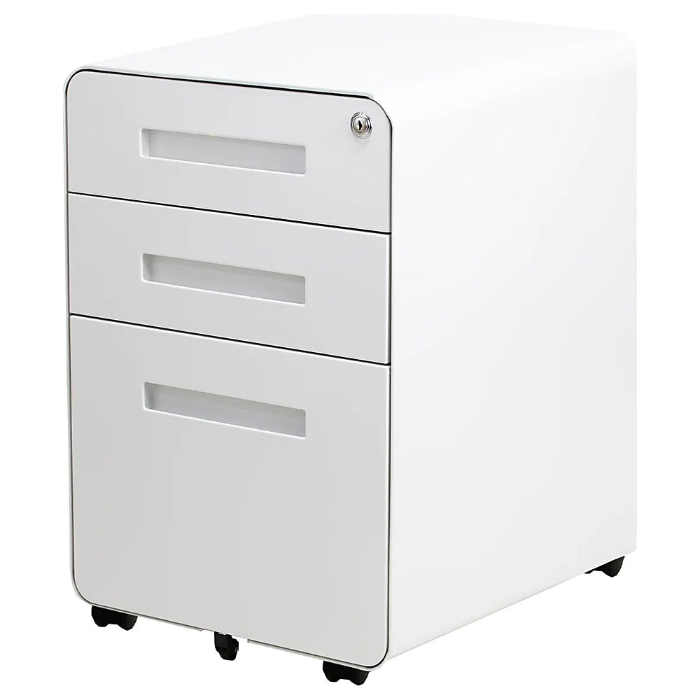 Archivero para Oficina Organizador - KINGSTRONG 2+1 0754 BONN ARCH0904588 - Blanco - Metálico