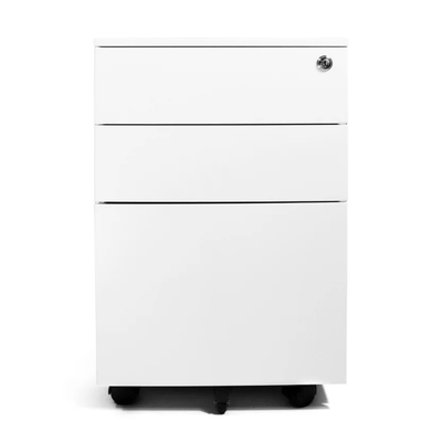 Archivero para Oficina - NOGAL BEAT FIJI - Varios Colores - 2 Cajones y un Cajon Archivero- Archivero