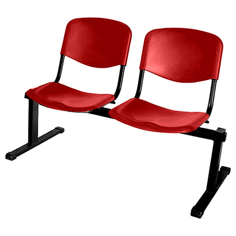 Banca para Sala de Espera - KINGSTRONG ISO NOVA BANC0420045 - 2 Plazas - Varios Colores - Estructura Metálica