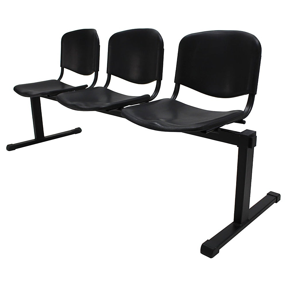 Banca para Sala de Espera - KINGSTRONG ISO NOVA BANC0420048 - 3 Plazas - Varios Colores - Estructura Metálica
