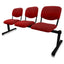 Banca para Sala de Espera - KINGSTRONG BANC0420049 - 3 Plazas - Varios Colores - Asiento y Respaldo Tapizados