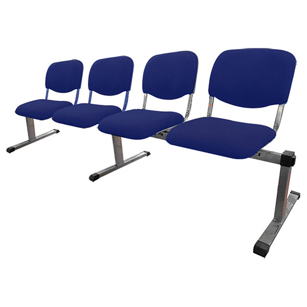 Banca para Sala de Espera - KINGSTRONG BANC0420052 - 4 Plazas - Varios Colores - Asiento y Respaldo Tapizados