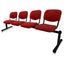 Banca para Sala de Espera - KINGSTRONG BANC0420052 - 4 Plazas - Varios Colores - Asiento y Respaldo Tapizados