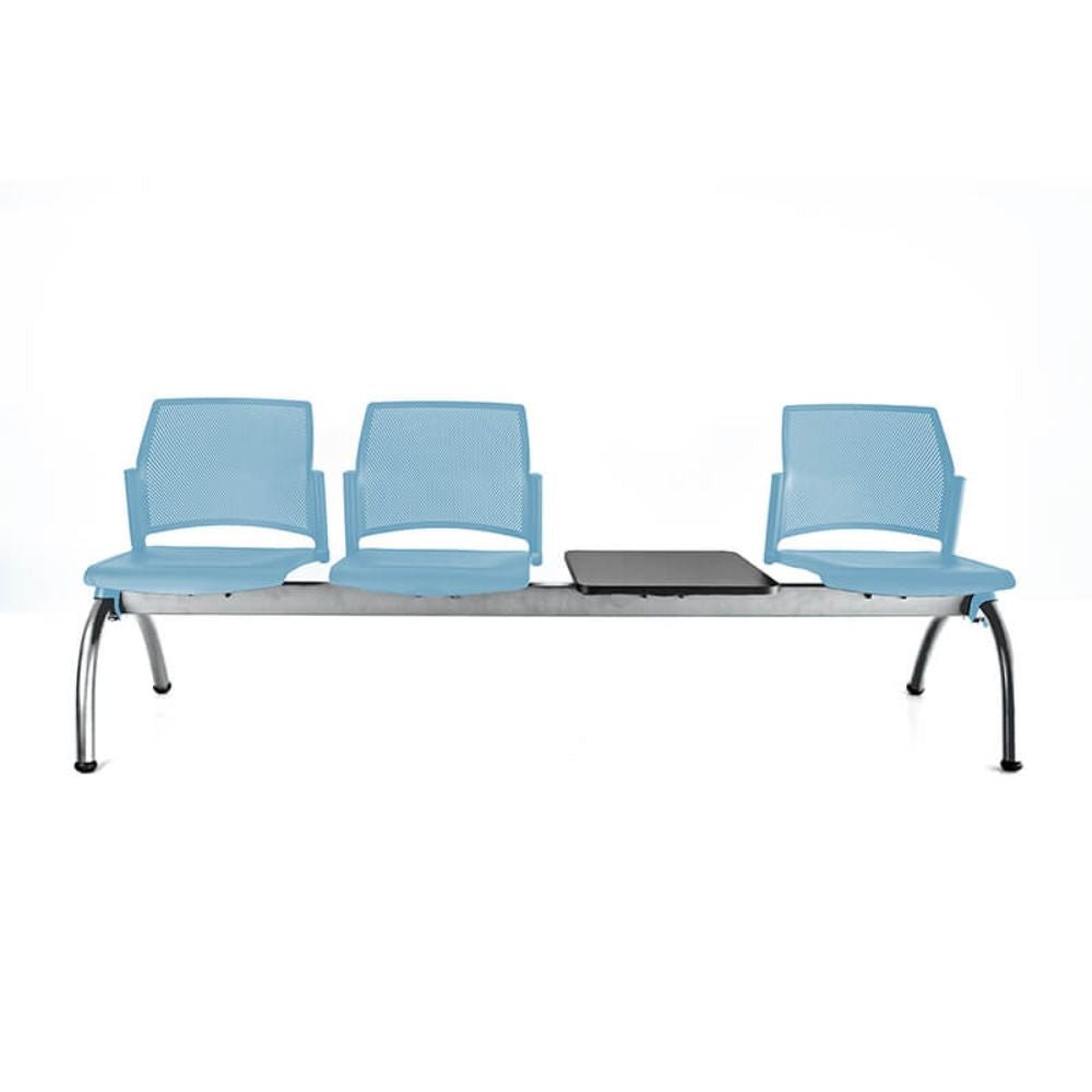Banca para Sala de Espera 3 Plazas y Mesa - LABENZE REPLAY 108-6204M - Varios Colores - Respaldo Multiperforado Banca De Visita Para Oficina Banca Para Sala De Espera Banca Para Recepción Banca Para Sala De Juntas Banca Para Sala De Conferencias Banca Para Área De Espera Banca Para Sala De Reuniones Banca Para Oficina Minimalista Banca Para Oficina De Marketing Banca Para Oficina De Ventas Banco De Aeropuerto Banco De Estación De Tren Banco De Terminal De Autobús Banco De Gimnasio Banco De Consultorio Banco