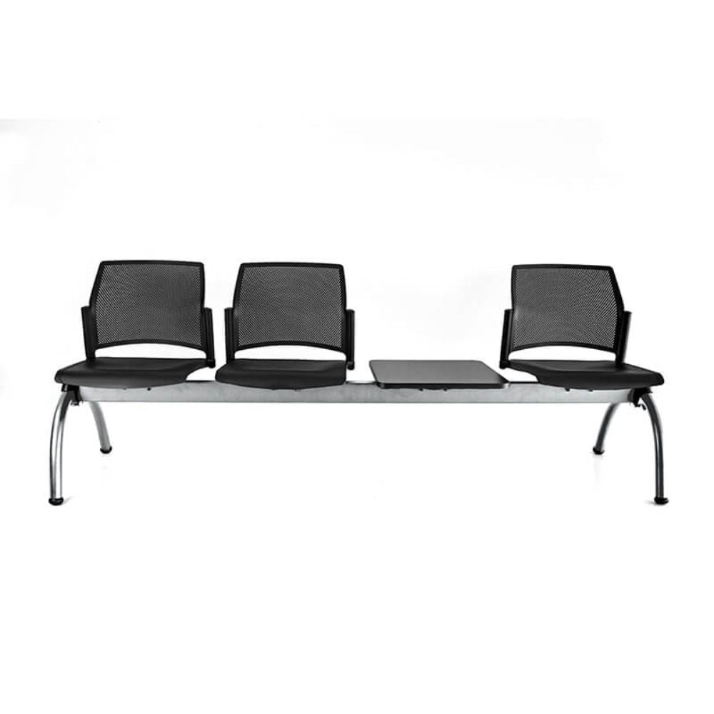 Banca para Sala de Espera 3 Plazas y Mesa - LABENZE REPLAY 108-6204M - Varios Colores - Respaldo Multiperforado Banca De Visita Para Oficina Banca Para Sala De Espera Banca Para Recepción Banca Para Sala De Juntas Banca Para Sala De Conferencias Banca Para Área De Espera Banca Para Sala De Reuniones Banca Para Oficina Minimalista Banca Para Oficina De Marketing Banca Para Oficina De Ventas Banco De Aeropuerto Banco De Estación De Tren Banco De Terminal De Autobús Banco De Gimnasio Banco De Consultorio Banco