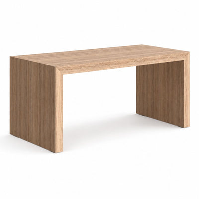 Mesa de Juntas para Oficina Tipo Grapa VERSA CLAMP, 160 × 70 × 75 cm, cubierta y patas en laminado plastico de alta presion, vista de tres cuartos sobre fondo blanco