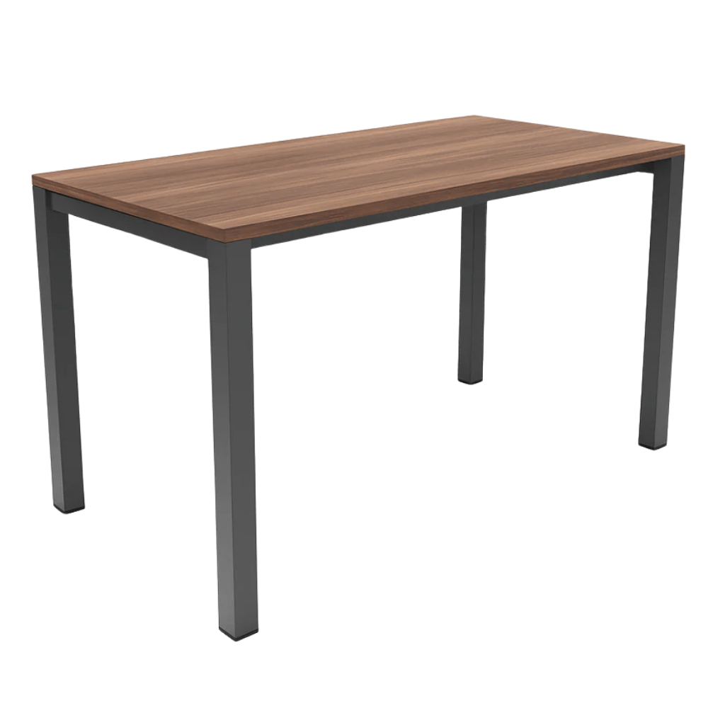 Escritorio de Oficina Ejecutivo - NOGAL BEAT HAMILTON - Escritorio - Varios Colores - Acero Calibre 16 - Escritorio  Hamilton 120x60 Estructura c/ cubierta 19mm - MOBILIARIO EN MOVIMIENTO - NOGAL BEAT - Escritorio