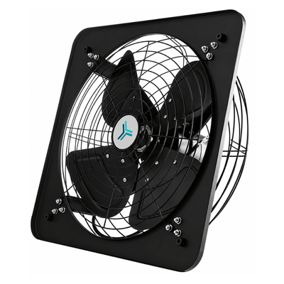 Extractor de Aire para Áreas Publicas Grandes - MASTERFAN TRITON 20 - Negro Mate - Operación Silenciosa