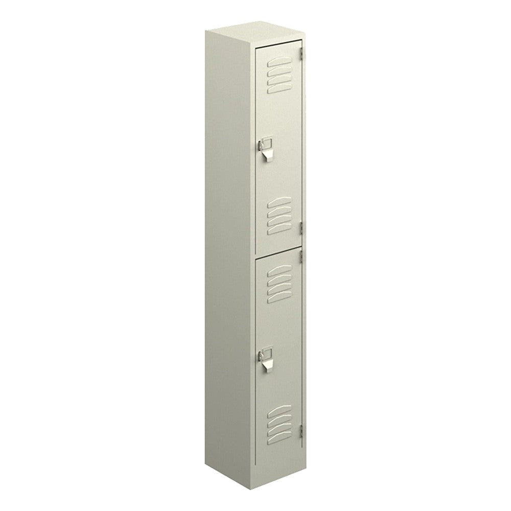Locker Metálico para Área de Personal - GEBESA ARCHIVO Y ALMACENAJE - Frente 30 cm - 2 Puertas Práctico