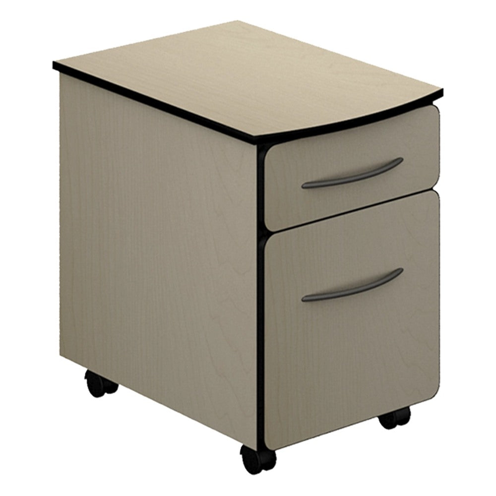 Pedestal Rodante para Escritorio - GEBESA CYBER - 2 Gavetas