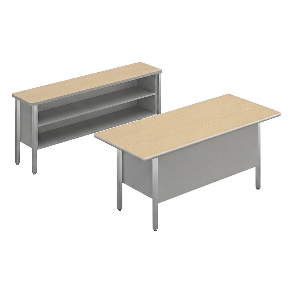 Conjunto Semi Ejecutivo para Área Gerencial - GEBESA CONCORD - Frente 150 cm - Sin Puertas de Vidrio