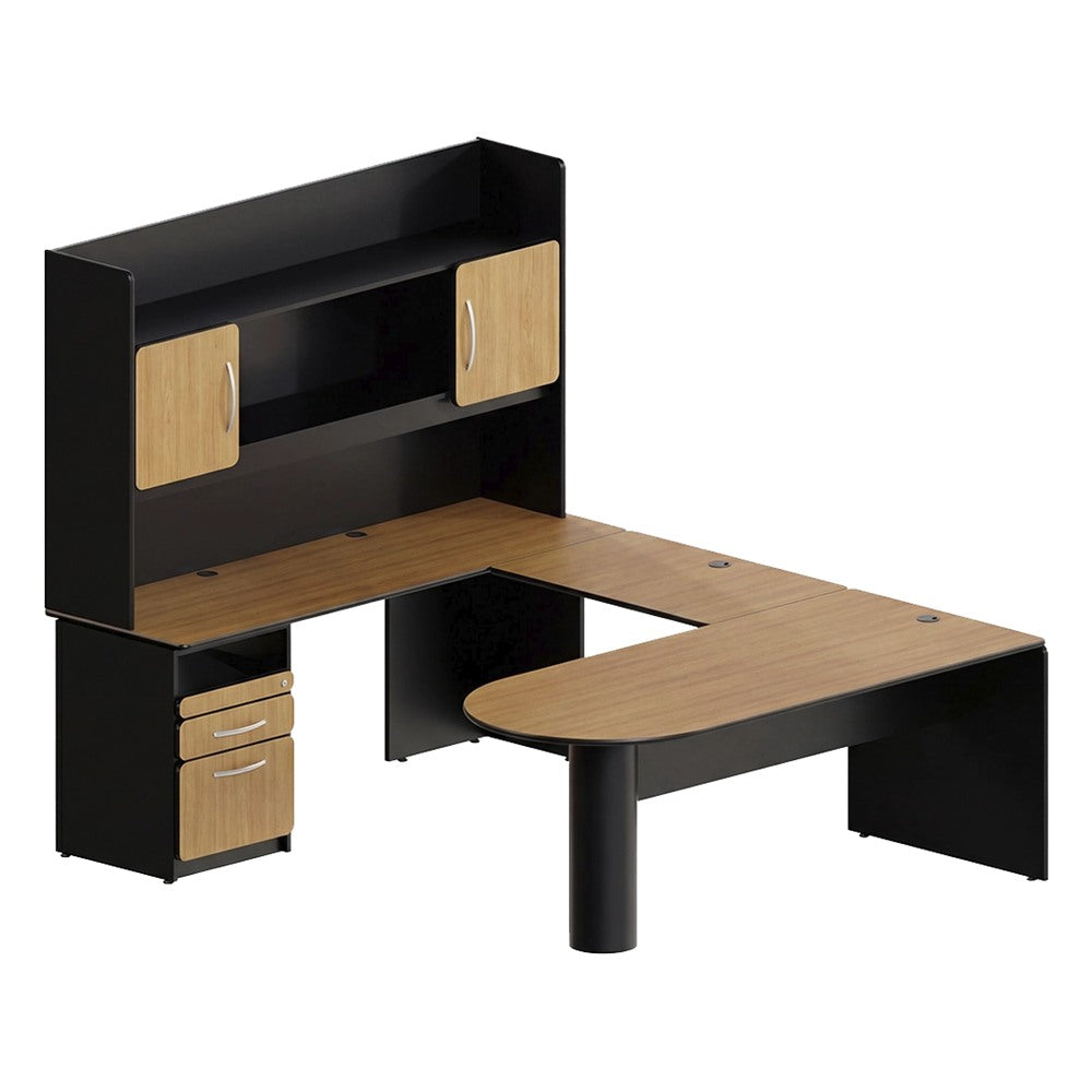 Conjunto Ejecutivo para Oficina Directiva - GEBESA BASIC - Frente 180 cm