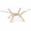 Mesa de Centro para Área Lounge Ejecutiva - GEBESA QUADRA - Natural - 120 x 120 cm