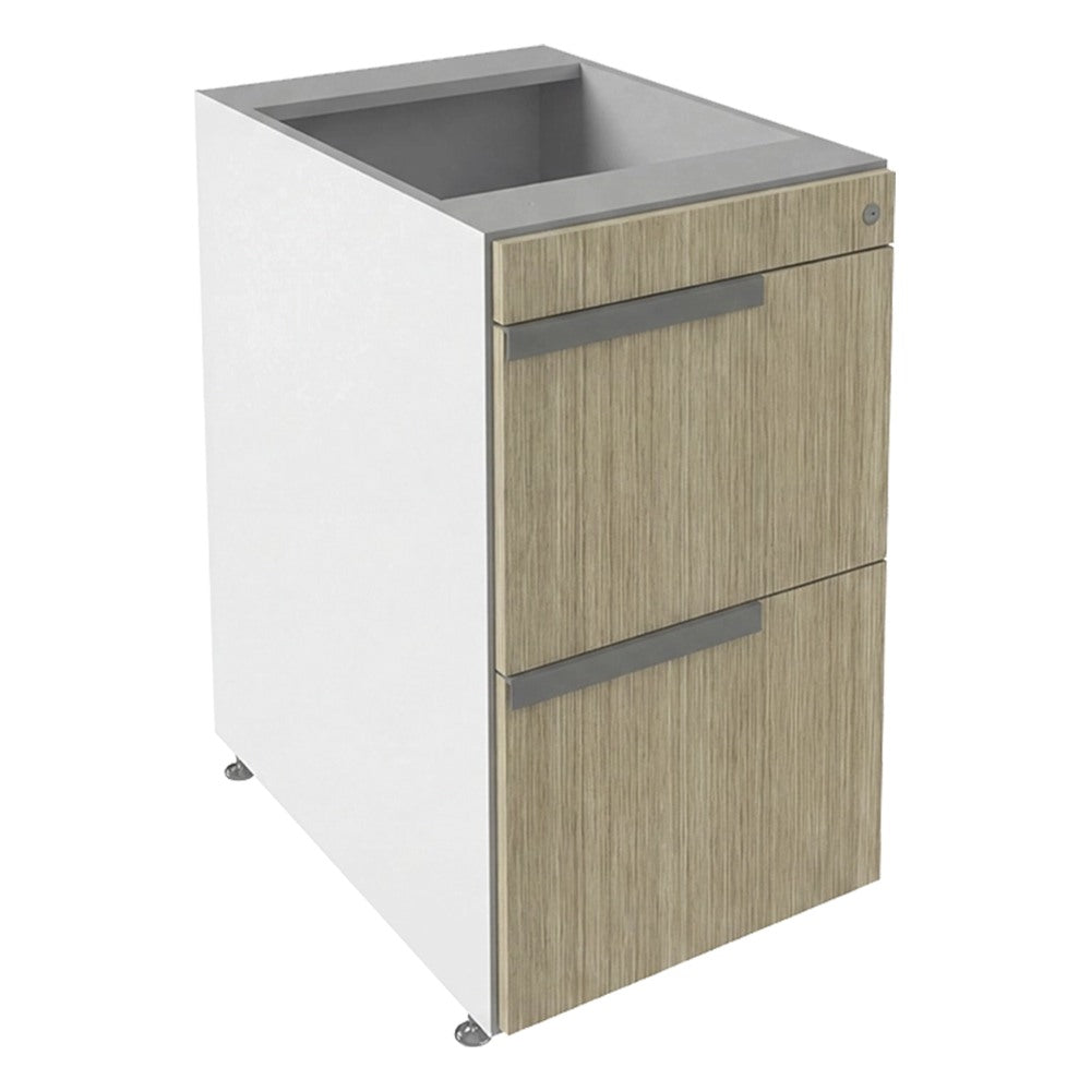 Archivero Pedestal para Escritorio - GEBESA G-CONNECT - Frente 41 cm - 2 Gavetas