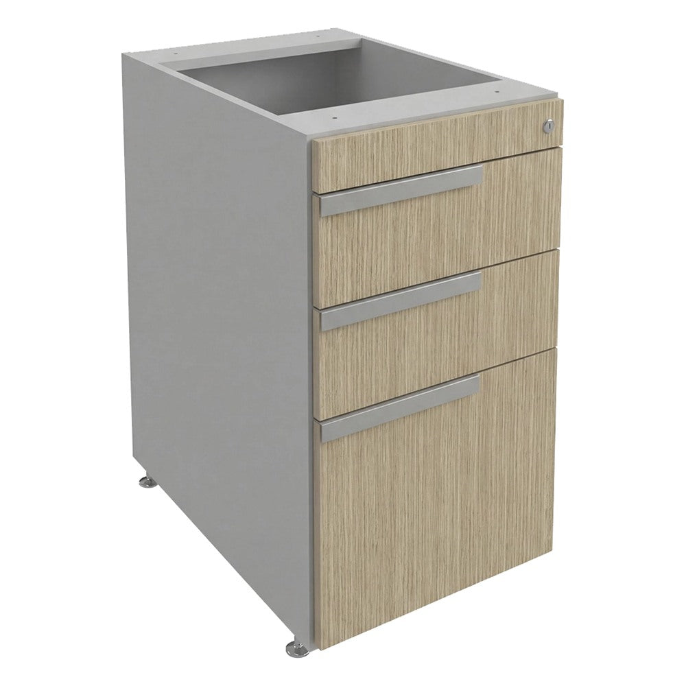 Archivero Pedestal para Oficina - GEBESA G-CONNECT - Frente 41 cm - 3 Gavetas