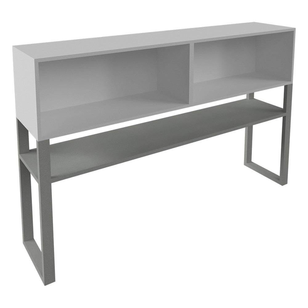 Librero sobre Credenza para Despacho - GEBESA G-CONNECT - Frente 180 cm - Abierto