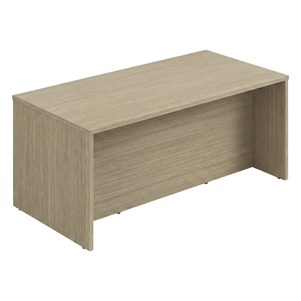 Mesa Compartida para Oficina Abierta - GEBESA G-CONNECT - Frente 240 cm - Alto 75 cm - Estructura de Aglomerado