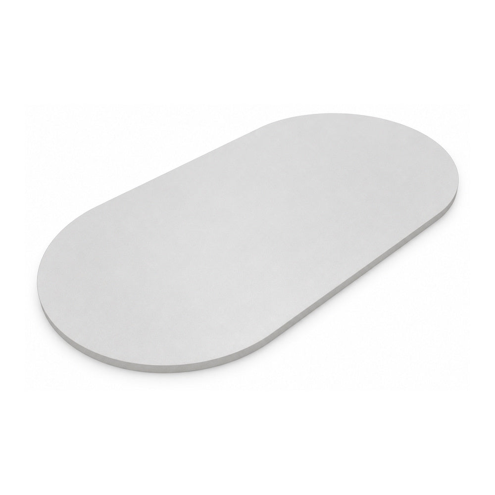 Cubierta Ovalada para Mesa de Juntas - GEBESA MESAS CONFIGURABLES - Frente 240 cm - Fondo 120 cm - Alta Presión - Cubierta y Base de Aglomerado