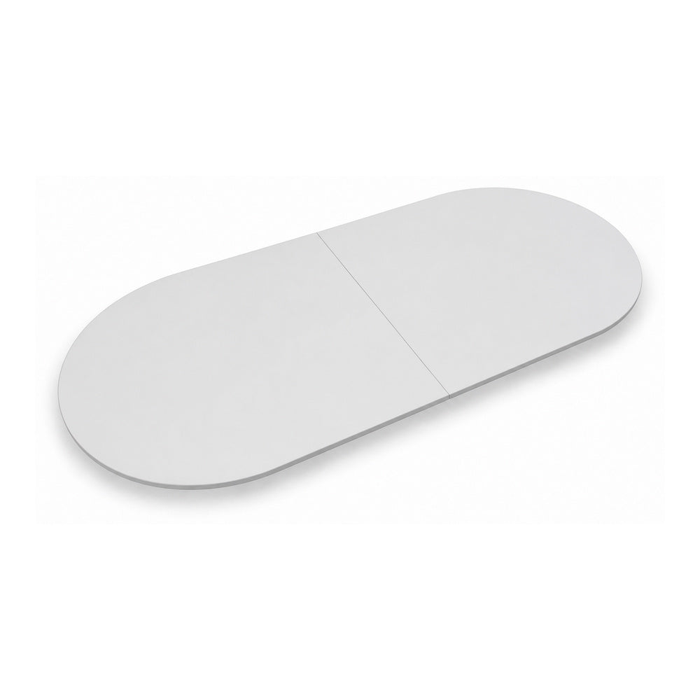 Cubierta Ovalada para Mesa de Juntas - GEBESA MESAS CONFIGURABLES - Frente 300 cm - Fondo 120 cm - Alta Presión - Cubierta y Base de Aglomerado