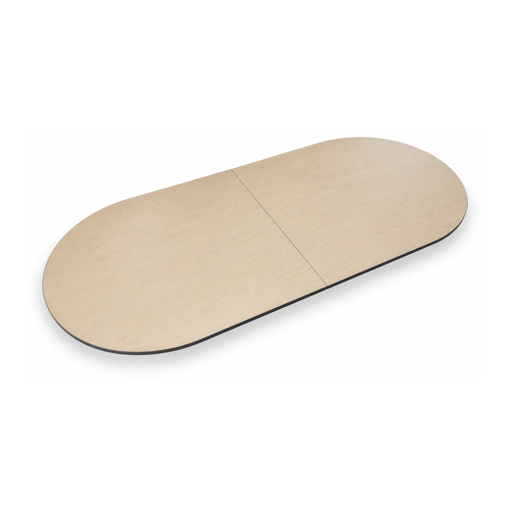 Cubierta Ovalada para Mesa de Juntas - GEBESA MESAS CONFIGURABLES - Frente 300 cm - Fondo 120 cm - Baja Presión - Cubierta y Base de Aglomerado