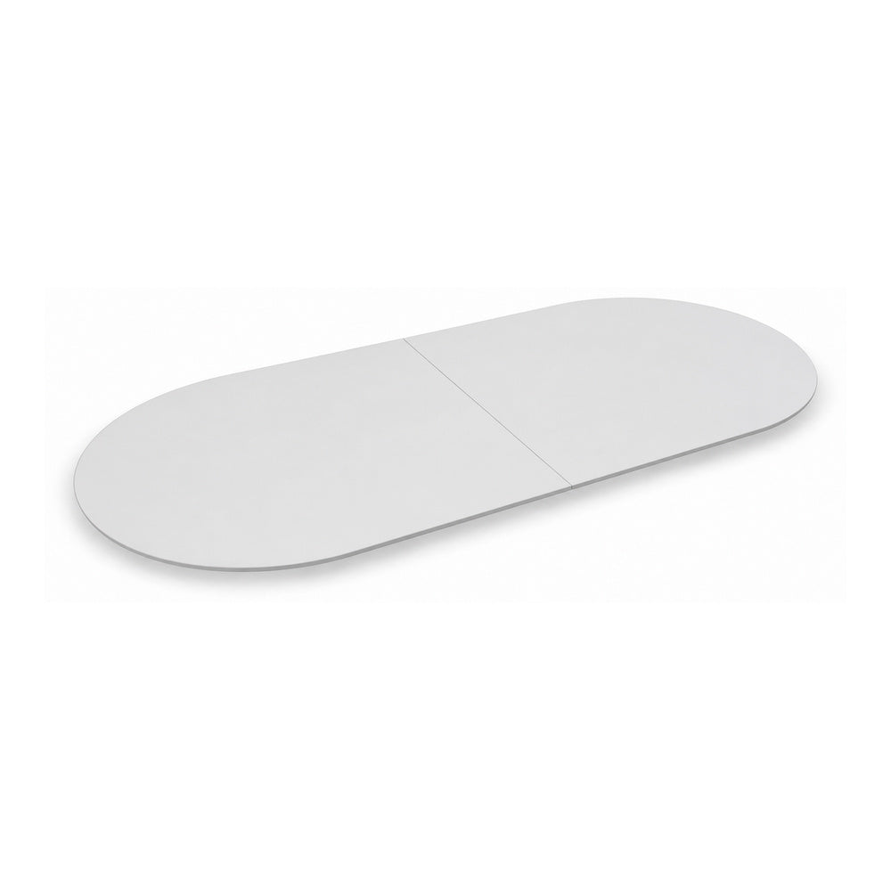 Cubierta Ovalada para Mesa de Juntas - GEBESA MESAS CONFIGURABLES - Frente 420 cm - Fondo 120 cm - Alta Presión - Cubierta y Base de Aglomerado