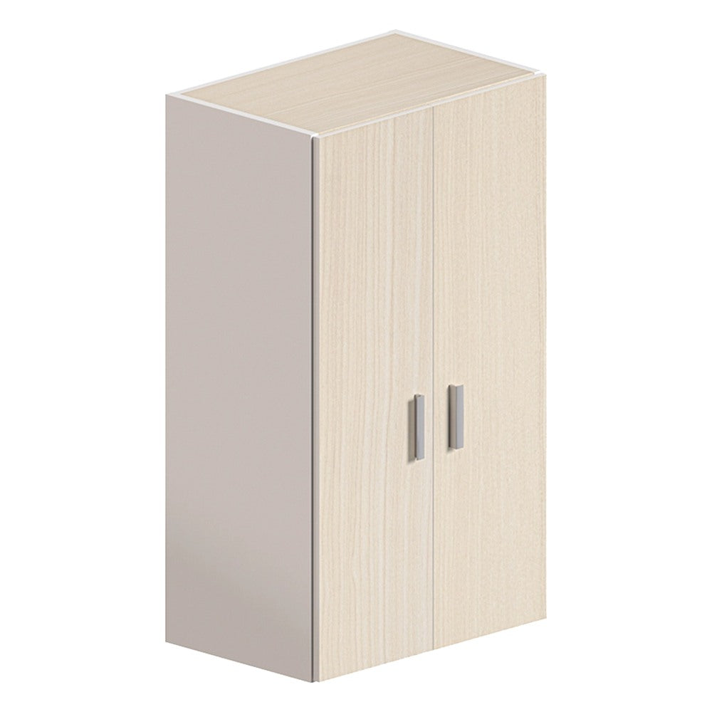 Librero sobre Archivero para Oficina - GEBESA KENZA - Frente 60 cm - Con Puertas Completas