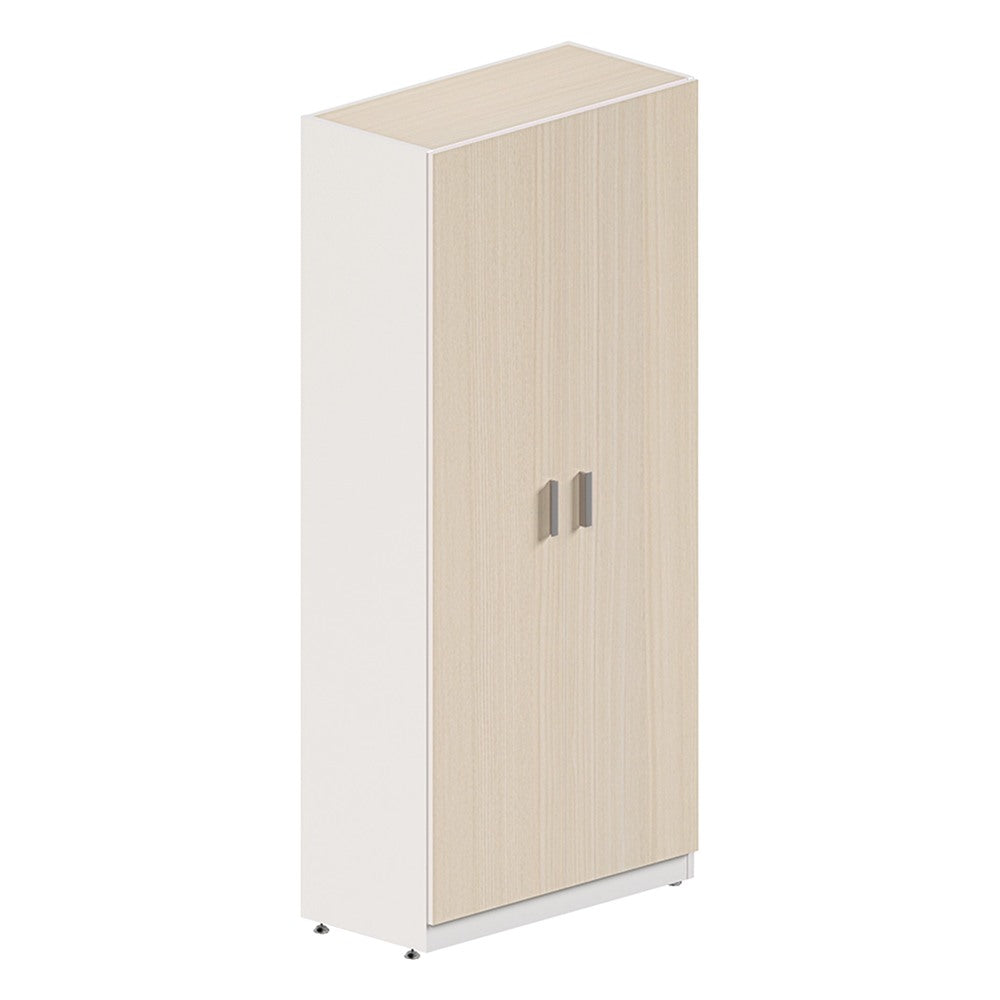 Librero Alto para Despacho - GEBESA KENZA - Frente 80 cm - Con Puertas Completas