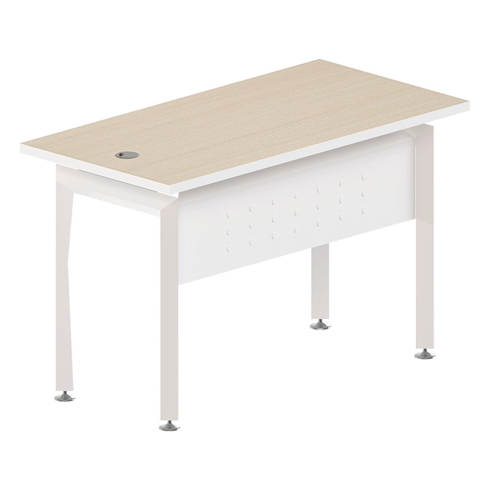 Mesa Escritorio para Recepción - GEBESA KENZA - Frente 120 cm - Estructura Metálica