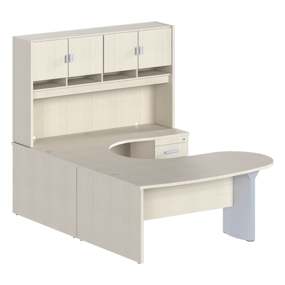 Conjunto Ejecutivo para Oficina Privada - GEBESA PRIME - Frente 180 cm - Derecha