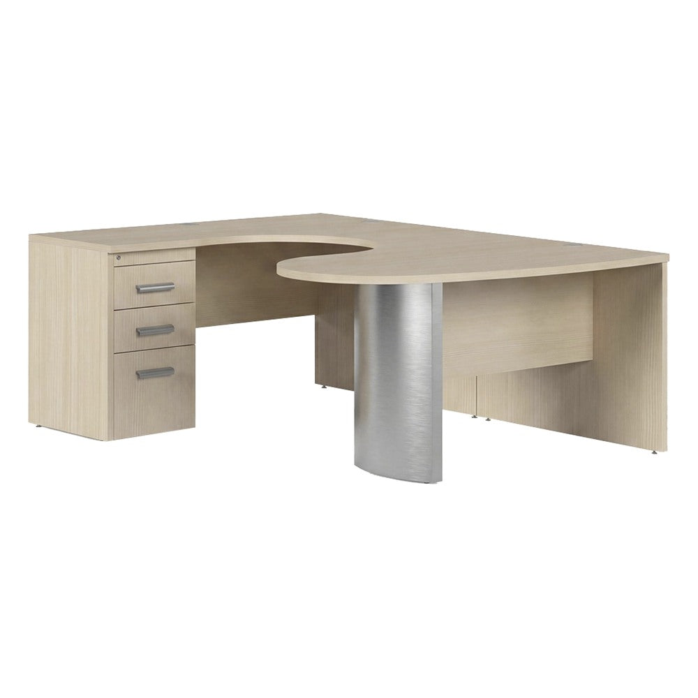 Conjunto Semi Ejecutivo para Área Administrativa - GEBESA PRIME - Frente 150 cm - Izquierda