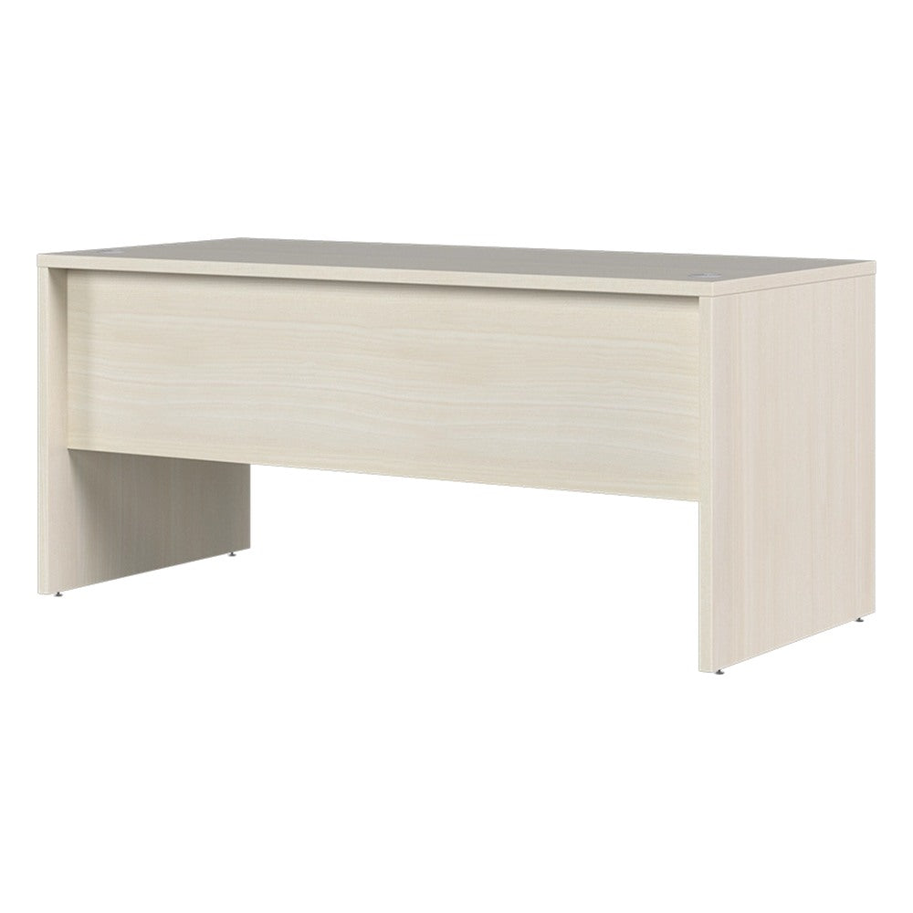 Escritorio Recto para Área Administrativa - GEBESA PRIME - Frente 165 cm - Fondo 75 cm - Estructura de Melamina