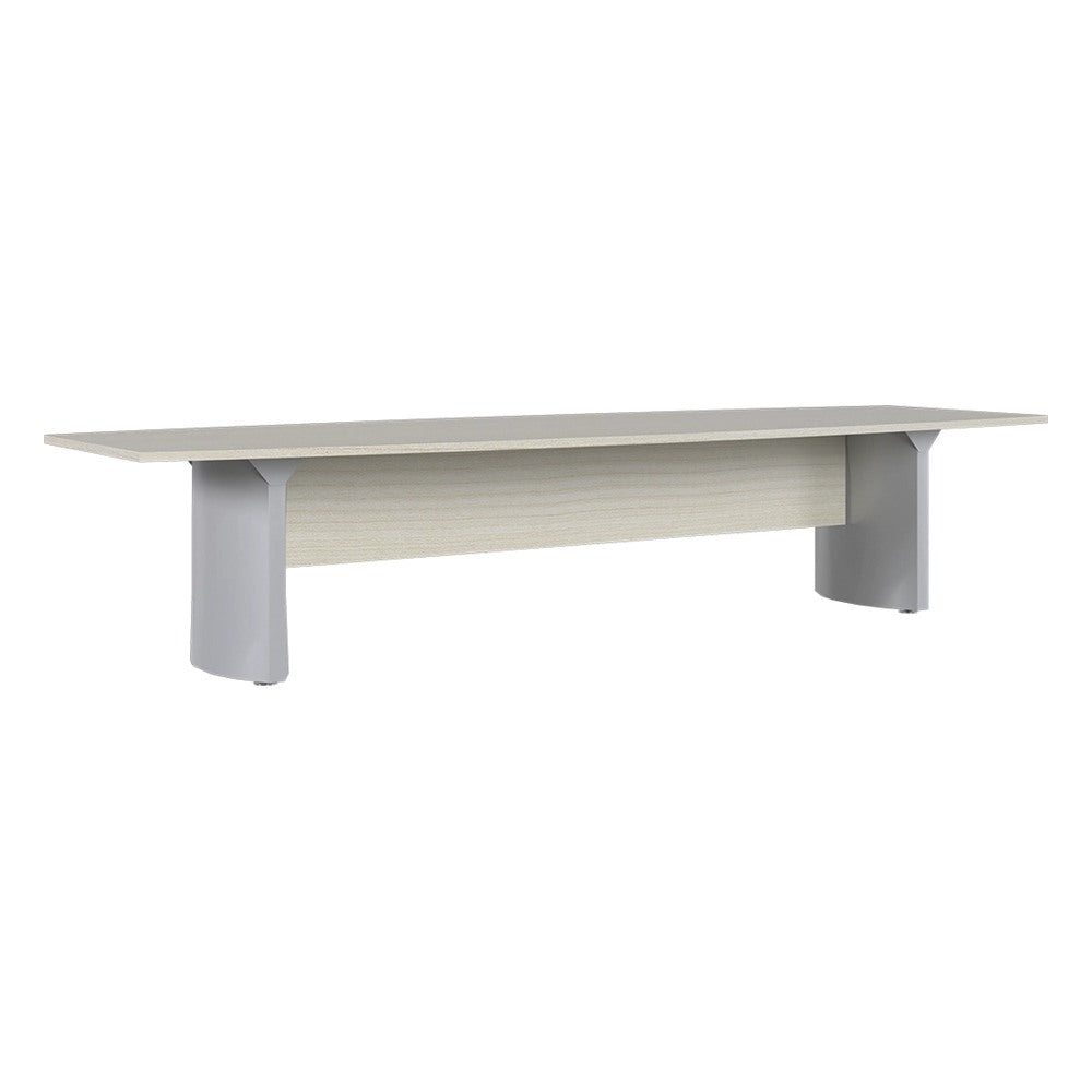 Mesa de Juntas para Sala de Consejo Directivo - GEBESA PRIME - Frente 365 cm - Estructura de Aglomerado