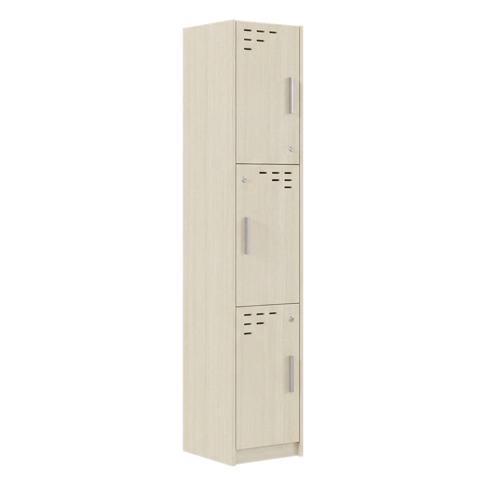 Locker para Vestidor - GEBESA PRIME - Frente 36 cm - 3 Puertas Recto