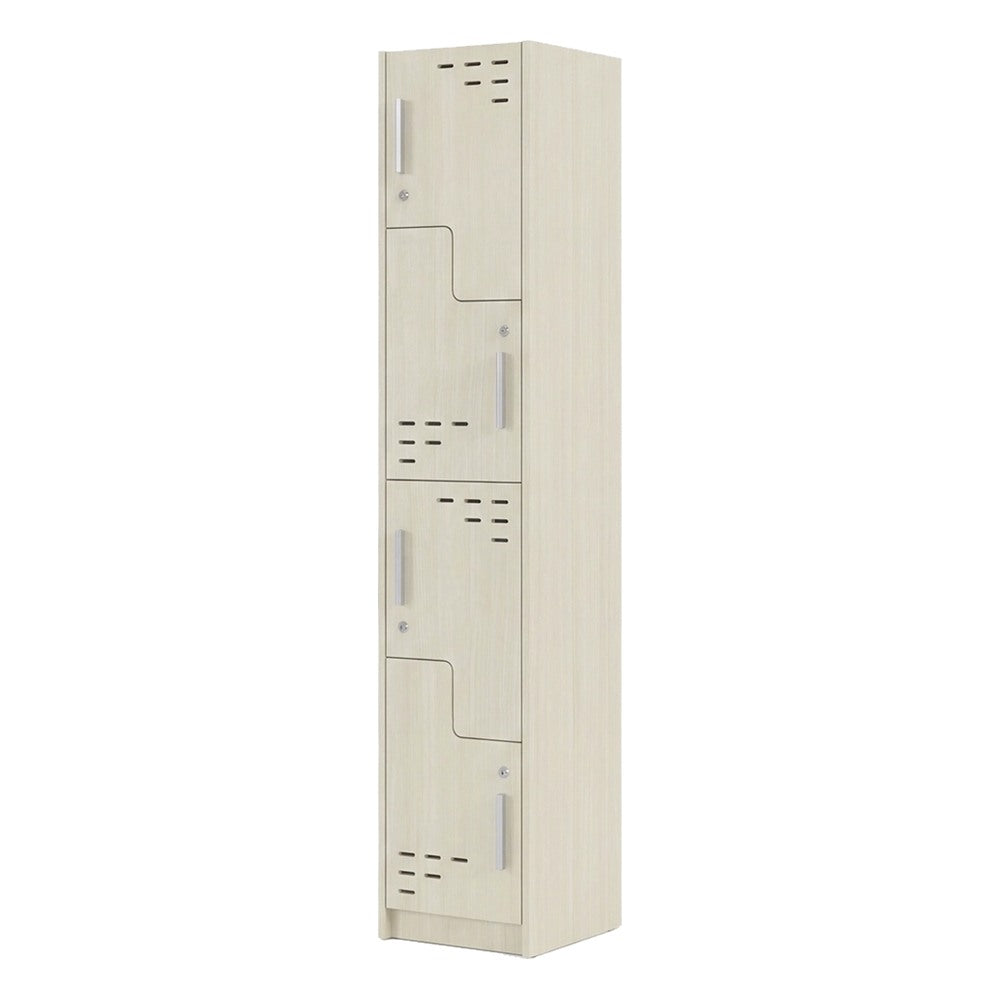 Locker para Planta Industrial - GEBESA PRIME - Frente 36 cm - 4 Puertas en L