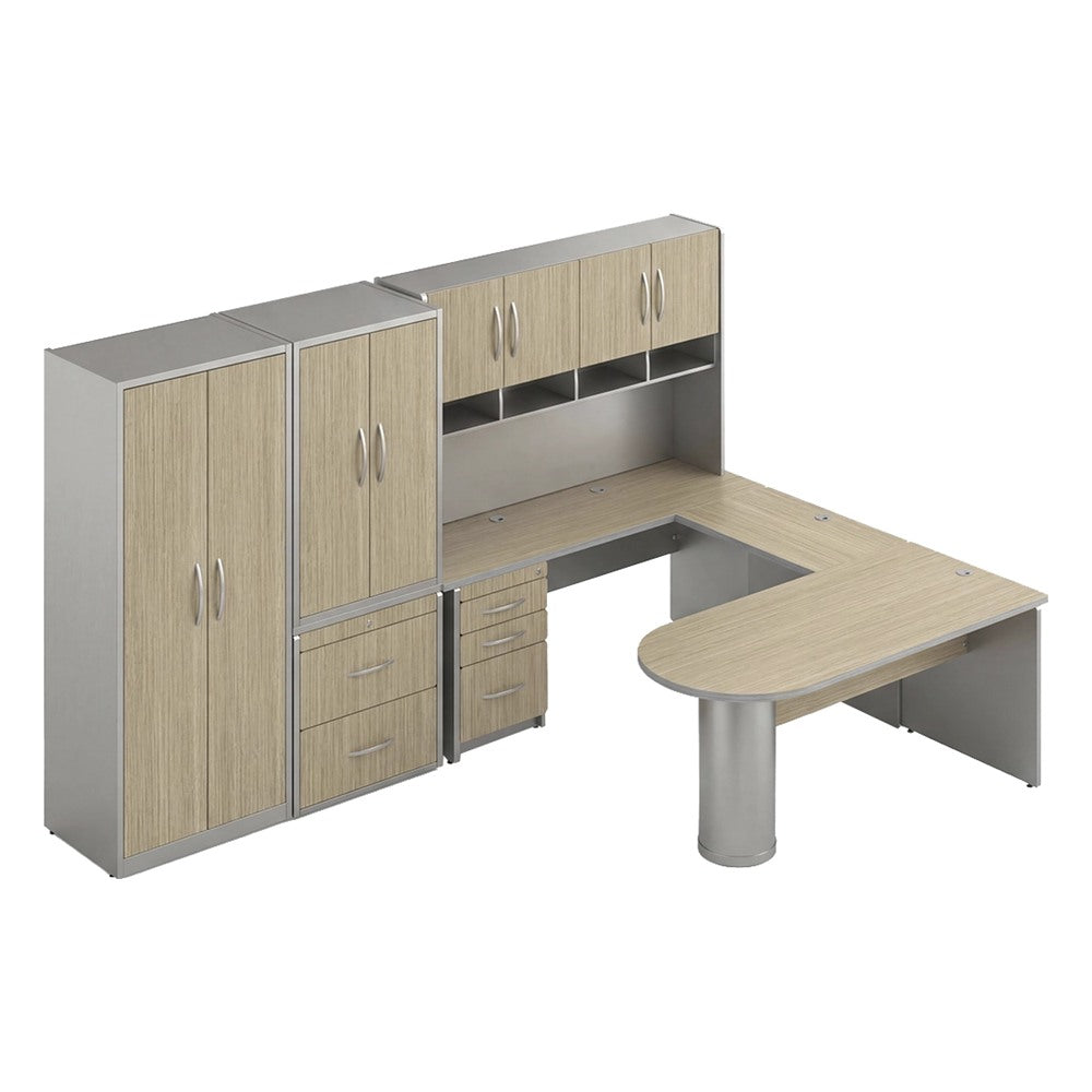 Conjunto Presidente para Dirección General - GEBESA SPAZIO - Frente 344 cm