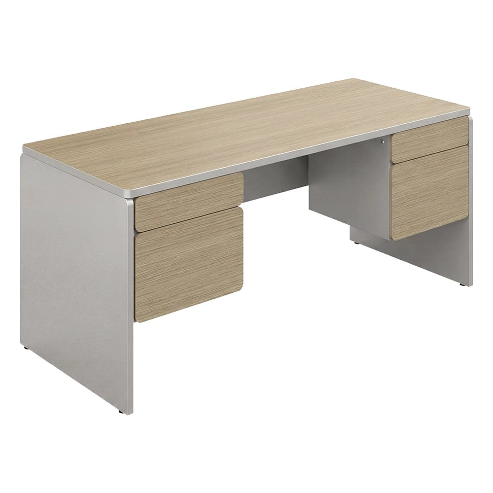 Escritorio para Área Administrativa - GEBESA SPAZIO - Frente 150.8 cm