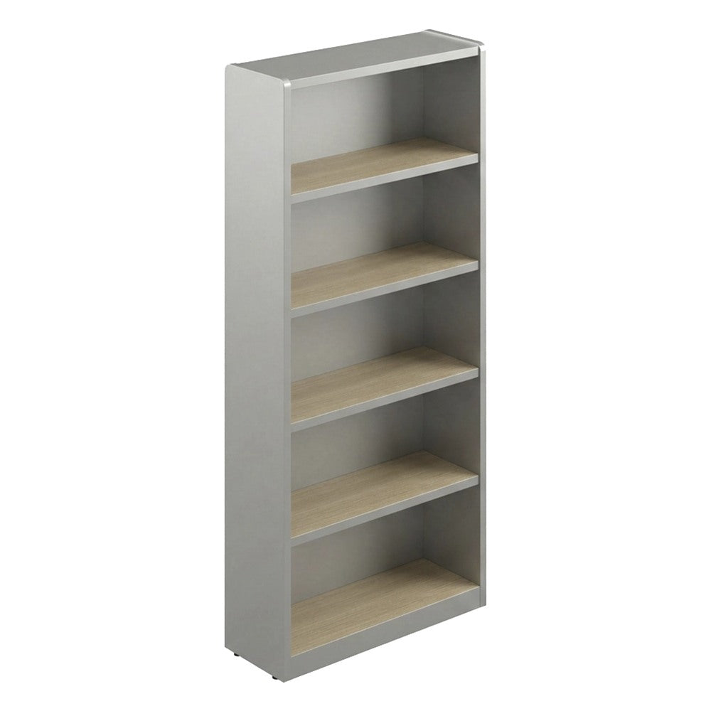 Librero Alto para Oficina Privada - GEBESA SPAZIO - Frente 84.4 cm - Abierto