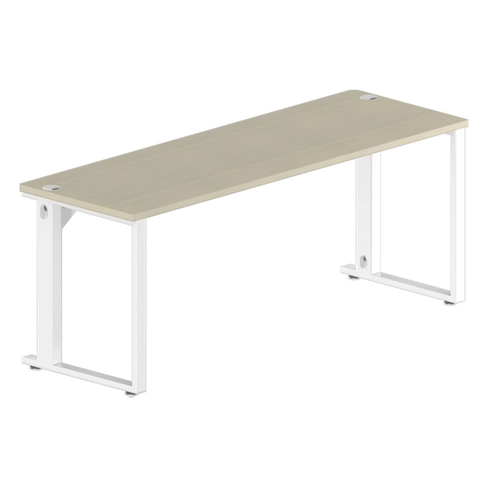 Mesa de Trabajo para Oficina Operativa - GEBESA URBAN - Frente 180 cm - Cubierta de Aglomerado y Cuerpo de Acero